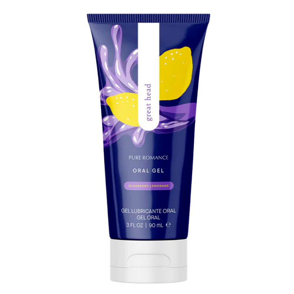Great Head - Oral Gel - Pink Strawberry (Gel relajante oral)
