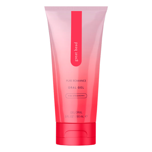 Great Head - Oral Gel - Pink Strawberry (Gel relajante oral)