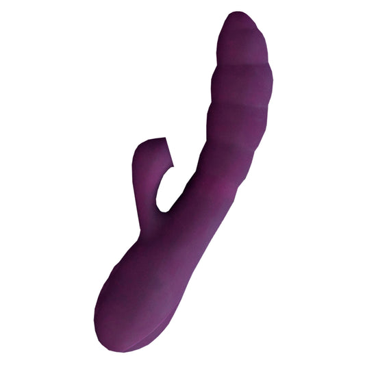 Sealed with a Kiss (Vibrador de doble acción con masajeador succionador)